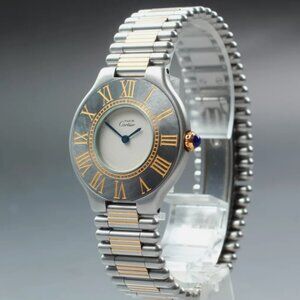 Ladies Cartier Must De 21 Watch w/ Box